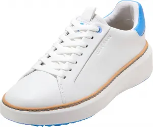 Женские водонепроницаемые гольф туфли Cole Haan Grandpro Topspin, белый/лазурный