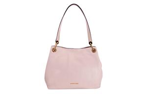 MICHAEL KORS Кожаная сумка хобо через плечо большая женская мягкого розового цвета