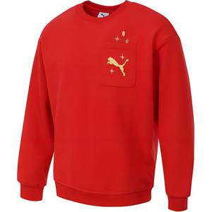 PUMA Красный мужской свитшот