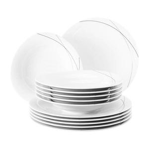 Сервиз trio highline, 12 предметов. Seltmann Weiden, белый