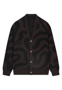 Pockies Кардиган вязаный в цвете шоколад