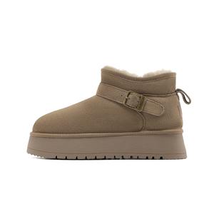 C°BANNER Теплые утепленные противоскользящие снежные ботинки для женщин Khaki, цвет Khaki