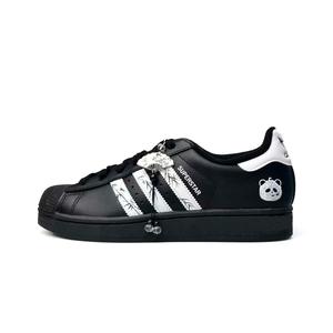 Adidas Originals Superstar 2 Bamboo Grace New Breeze низкие скейтборд кроссовки unisex черный белый