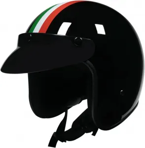 Ретро-полушлем для мотоцикла, шлем-реактивный шлем, ретро-полушлем с сертификатом ECE, шлем для скутера, шлем для мопеда, шлем-шлем для скутера, ретро-полушлем для круизера, чоппера ABDOMINAL WHEEL, a