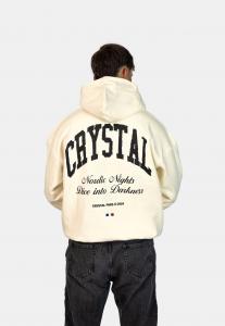 Худи CRYSTAL PARIS Hoodie, Cream/Beige