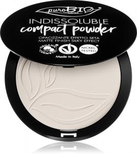 Компактная пудра Indissouble, матирующий эффект Purobio Cosmetics, atspalvis t00 9 гр