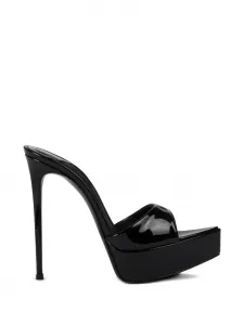 Мюли на платформе Uma Le Silla, черный