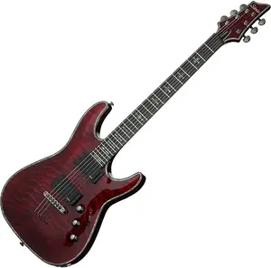 Электрогитара Schecter Hellraiser C-1, Черный вишневый
