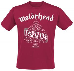 Футболка Motörhead Ace Of Spades, красный