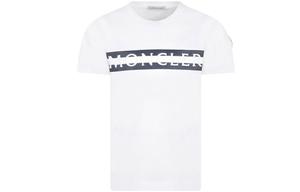 Детская футболка Moncler, белый