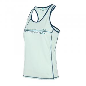 Женская футболка без рукавов Trangoworld Danxia синяя/синяя защита УФ+30