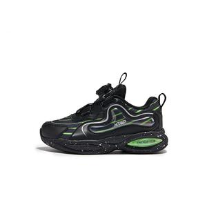 Кроссовки детские с низким верхом, устойчивые к скольжению и износу XTEP, черный