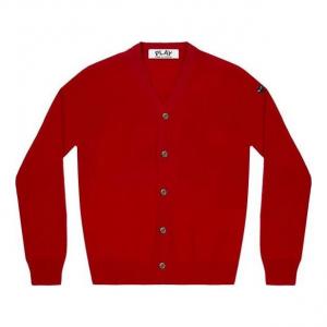 Кардиган COMME des GARCONS PLAY Cardigan Black Sleeve Emblem 'Red' AZ-N046-051-4, красный