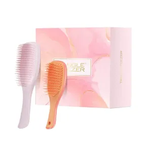 Расческа princess comb lingqiao портативные инструменты для укладки волос пушистая и без узелков Tangle Teezer, оранжевый