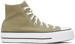 Кроссовки Chuck Taylor All Star Lift Platform цвета хаки Converse, Mossy sloth/White/Black