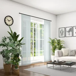 Нейтекс для вас! Раздвижная штора «Allure», (1 шт.), ширина: 60 ​​см, на заказ Neutex For You!, цвет silberfarben