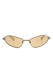 Солнцезащитные очки JAC68 Jacquemus, серебряный