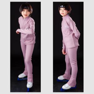 HEAD Костюм для фигурного катания, тренировочный комплект для взрослых женщин, утепленные брюки с флисом, розовый сет (утепленная версия), 3XL