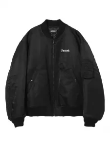 Бомбер с графичным принтом Undercover, черный