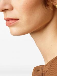 Серьги-гвоздики AMI Paris с текстурированными сферами, золотой