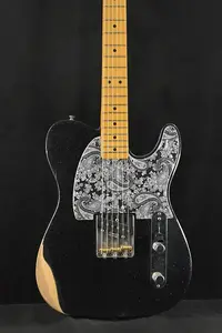 Fender Brad Paisley Esquire Черный с блестками, клен