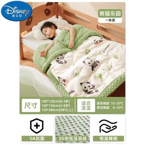 Disney Детское одеяло 100х120 см, вязаный хлопок, 750 г, тонкое стеганое, для температуры 15°C
