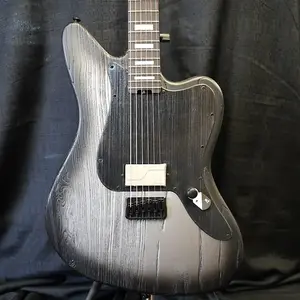 ESP LTD DELUXE XJ-1B HT Silver Blast 6-струнная баритоновая гитара 27" (2025)