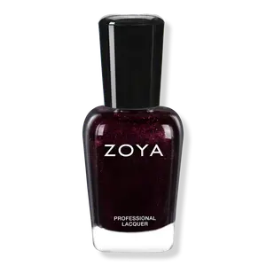 Лак для ногтей Zoya, Jem (red-toned purple with gold & fuschia flecks)