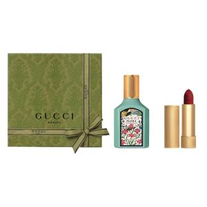 Помада dreamy jasmine с бархатно-матовым финишем наборы парфюма eau de parfum edp ароматическая композиция scent profile GUCCI, Two-Piece Set: Dreamy Jasmine Scent Women's Perfume 30ml+#502 Velvet Lipstick