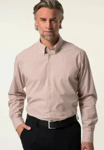 Langarm kragen на пуговицах, рубашка удобного кроя Boston Park, Light Beige