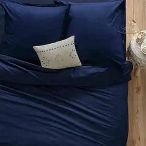 Простыня ATMOSPHERA CREATEUR D’INTERIEUR, темно-синий