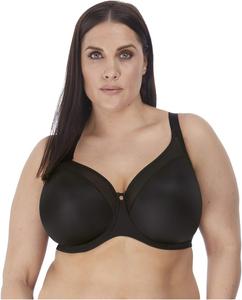 Гладкий формованный бюстгальтер на косточках elomi, черный