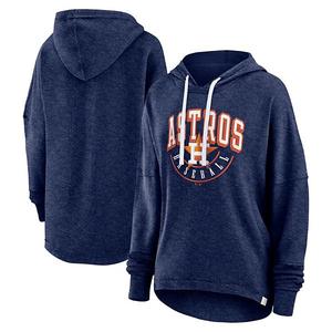 Толстовка с капюшоном Houston Astros Luxe Heather Navy Unbranded