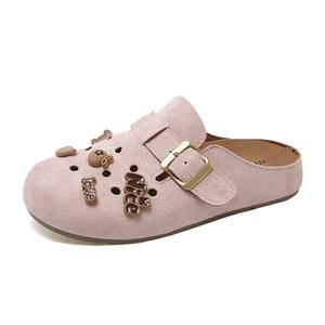 Colorful Creations Женские розовые тапочки с закрытым носком, цвет Pink