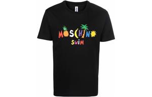 Футболка мужская черная MOSCHINO