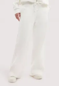 Ampi в диагональных спортивных штанах Trussardi, Bianco