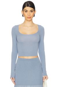Топ "Nancy" вязаный от 4Th & Reckless, blue