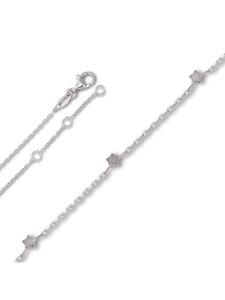 ONE ELEMENT Круглая цепочка-якорь из серебра 925 пробы, диаметр 45 см