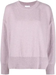 Кашемировый джемпер тонкой вязки Barrie, фиолетовый