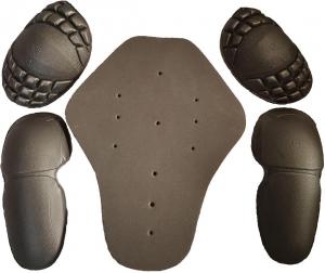 5 деталей защитной экипировки для мотоцикла съемные Mqetly