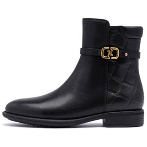 Satchi Женские черные ботинки на 2.5см