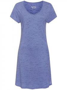 Ночная рубашка в цвете фиолетовый меланж VIVANCE DREAMS