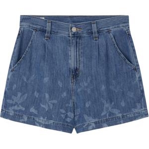 Levis Женские джинсовые шорты светло-голубые