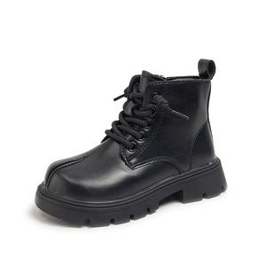 Устойчивые к скольжению и истиранию детские ботинки cotton KINDDOG, черный