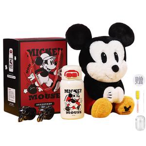 Кружка термо Lotso Collection Plush Doll 520 мл Disney, Mickey (Double-Use Plush Doll+Cup Brush+Straw Brush+Tea Ball)