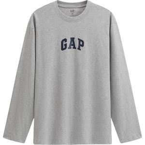 Футболка унисекс GAP, светло-серый