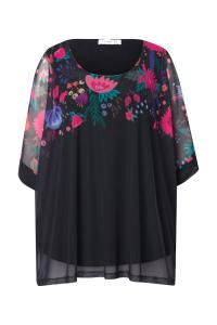 Блуза MIAMODA, черный