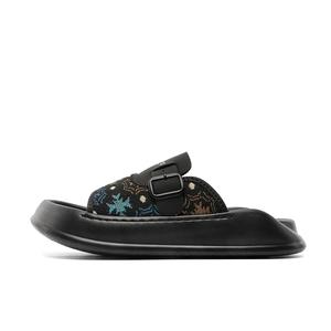 Ritai Скользостойкие износостойкие шлепанцы мужские - черные, цвет Black