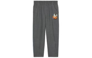 Детские трикотажные спортивные штаны Gucci, серый