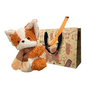 Шарф Corgi сумка через плечо куклы плюшевая кукла высота 35см Howard, оранжевый